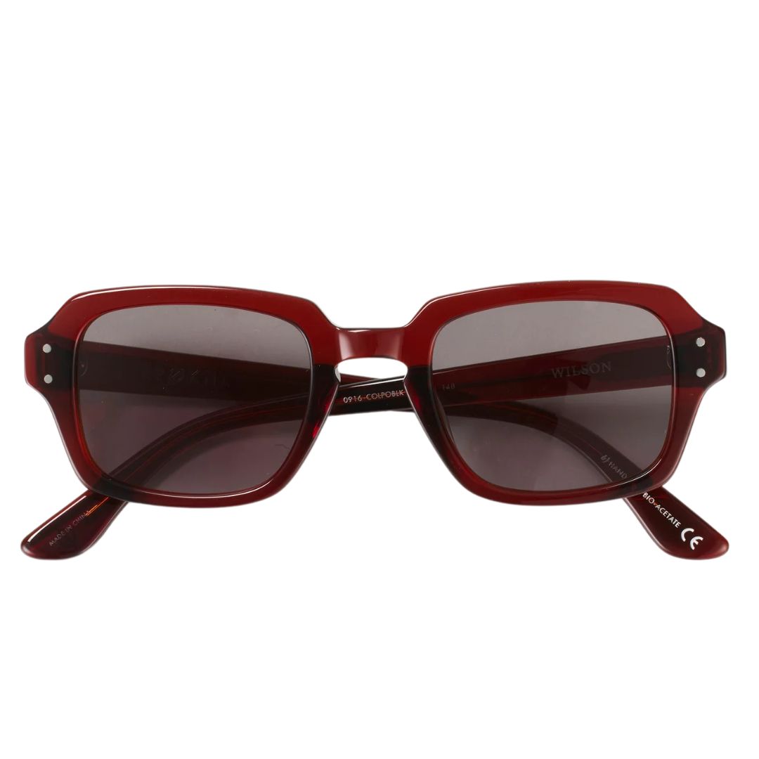 Epøkhe Wilson Sunglasses - Cola Polished Black