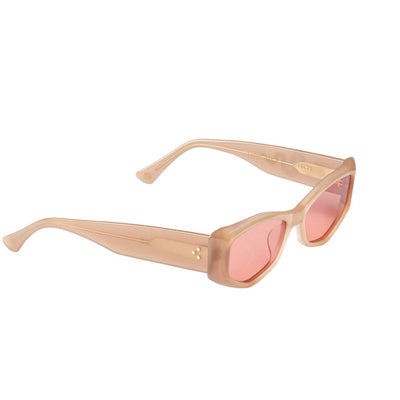 Epøkhe Guilty Sunglasses - Bone Polished / Amber