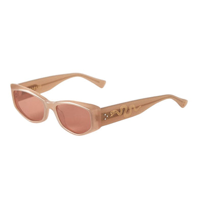 Epøkhe Guilty Sunglasses - Bone Polished / Amber