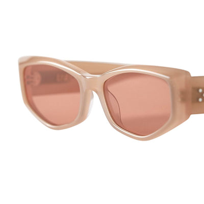 Epøkhe Guilty Sunglasses - Bone Polished / Amber