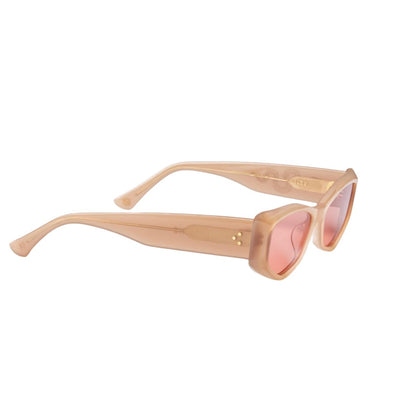 Epøkhe Guilty Sunglasses - Bone Polished / Amber