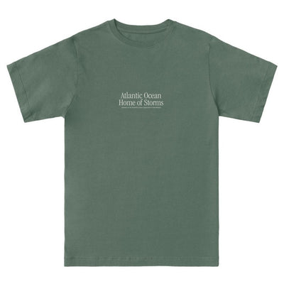 Latitud Fuego Home Of Storms T-Shirt - Dark Green