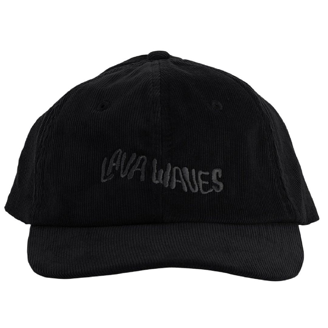 Latitud Fuego Pana Lava Waves Cord Hat - Black