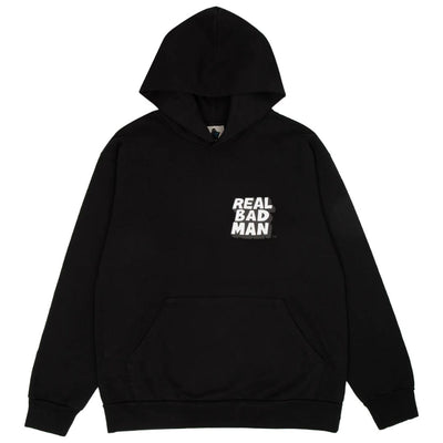 Real Bad Man Classic Hood Fleece - Black