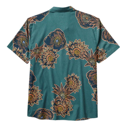 Roark Bless Up Breathable Stretch Short Sleeve Shirt - Aurora Flora Tundra