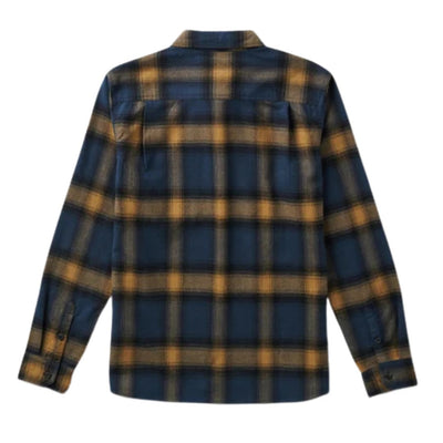 Roark Crossroads Long Sleeve Flannel Shirt - Dark Navy