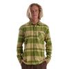 Roark Crossroads Long Sleeve Flannel Shirt - Fern