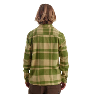 Roark Crossroads Long Sleeve Flannel Shirt - Fern