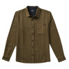 Roark Crossroads Long Sleeve Flannel Shirt - Dark Military