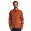 Roark Crossroads Long Sleeve Flannel Shirt - Pecan