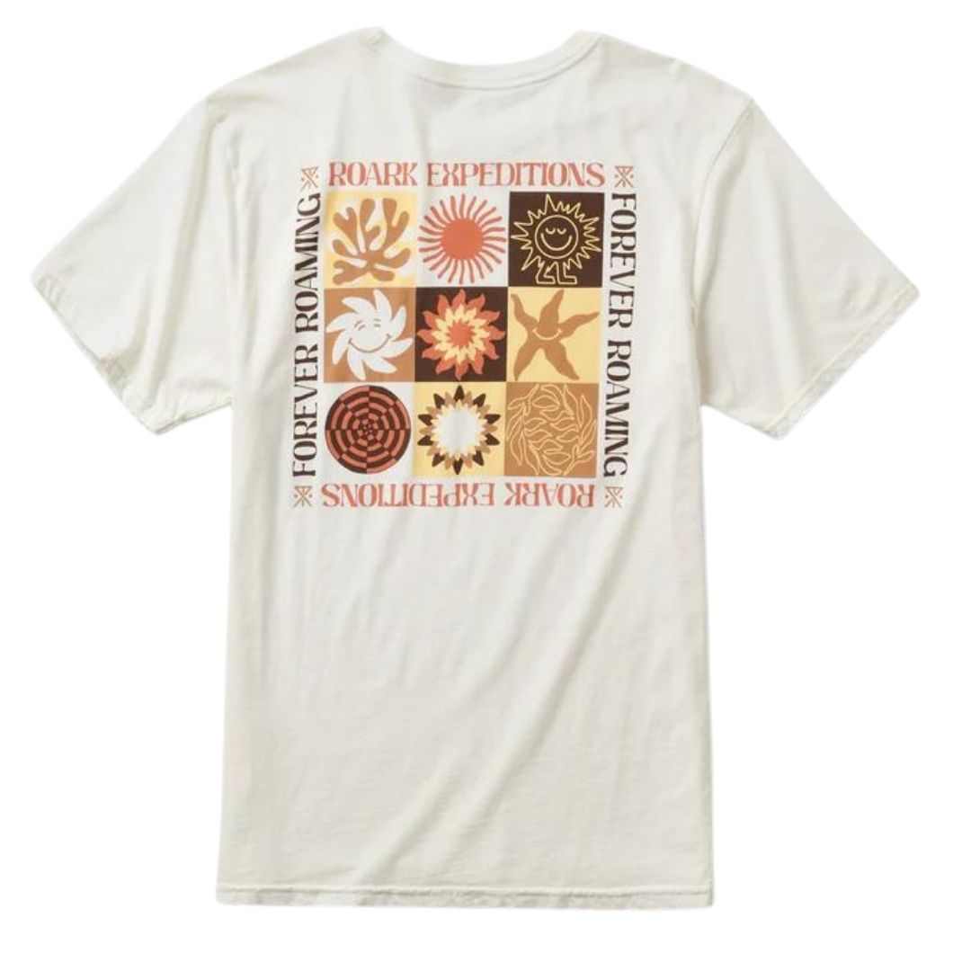 Roark Expeditions Premium T-Shirt - Mosaic / Off White