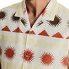 Roark Gonzo Camp Collar Short Sleeve Shirt - Almond Paste