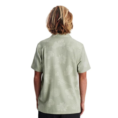 Roark Gonzo Camp Collar Short Sleeve Shirt - Chaparral