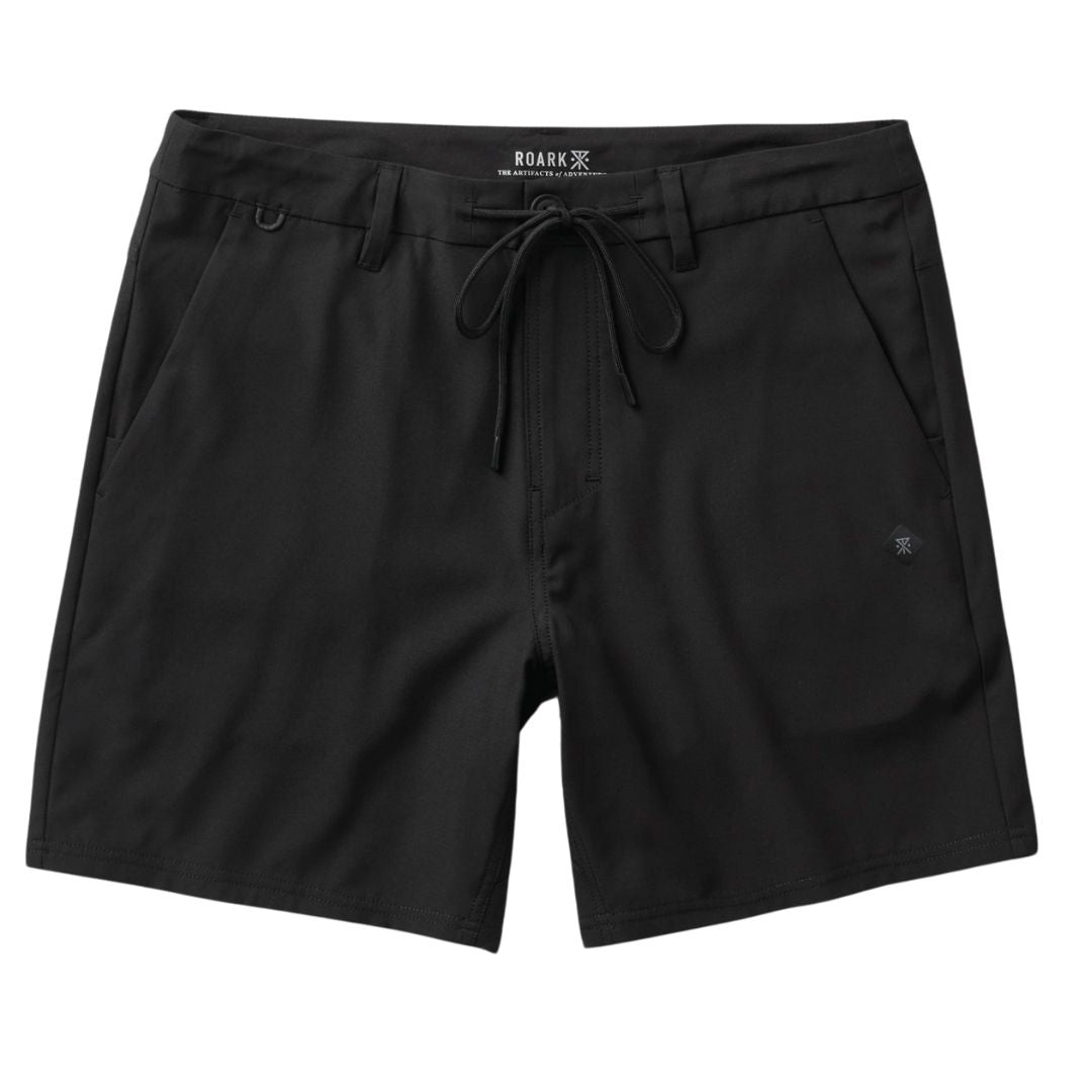 Roark Hybro Hybrid Shorts 17" - Black