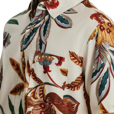 Roark Journey Button Up Short Sleeve Shirt - Baroque Almond