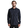 Roark Nordsman Flannel Long Sleeve Shirt - Dark Navy