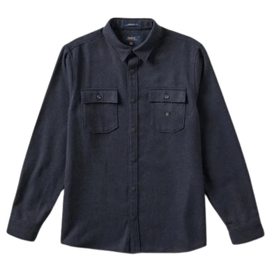 Roark Nordsman Flannel Long Sleeve Shirt - Dark Navy