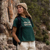 Roark Womens Open Roads Everyday Premium T-Shirt - Emerald
