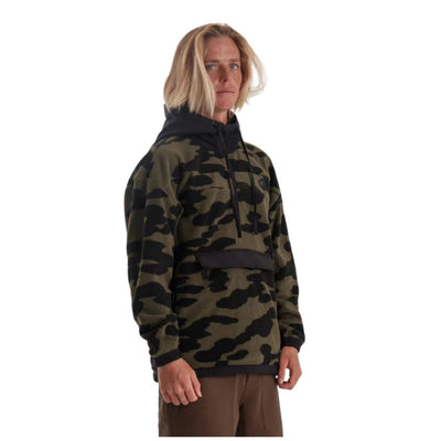 Roark Overland Anorak Hoodie - Dark Military