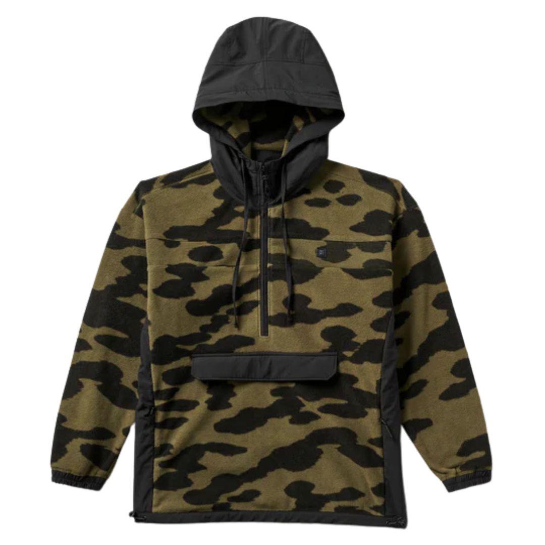 Roark Overland Anorak Hoodie - Dark Military