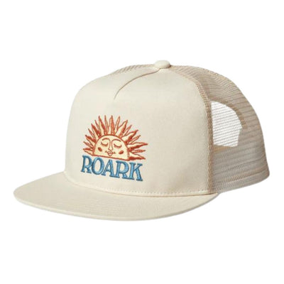 Roark Station Trucker Organic Snapback Hat - Bone