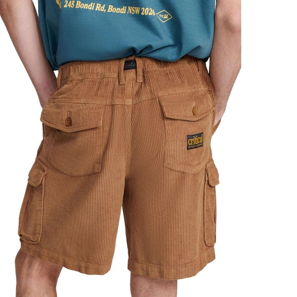 Camel Corduroy Shorts – Cargo Room