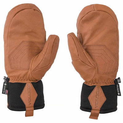 Volcom Gaaas Gore-Tex Snowboard Mittens - Caramel