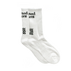 Wasted Talent Crew Socks - White