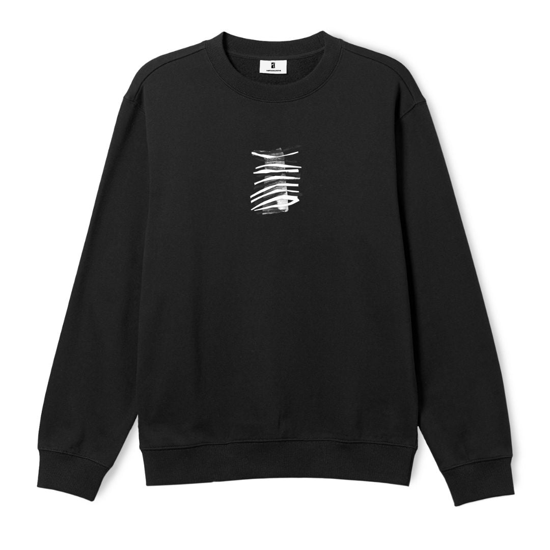 Wasted Talent X Poetic Collective Crew Neck - Black