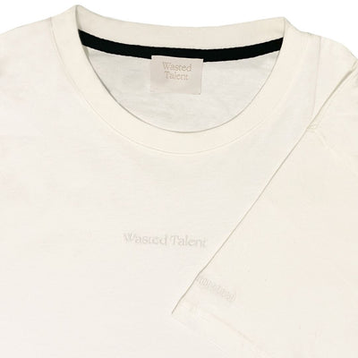 Wasted Talent Womens Avon Cropped T-Shirt - Bone