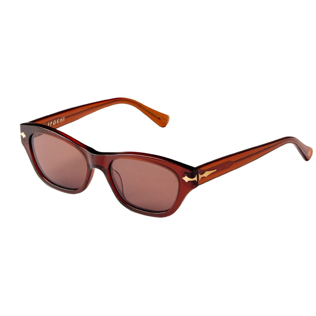 Epøkhe Frequency Sunglasses - Maple Polished Brown