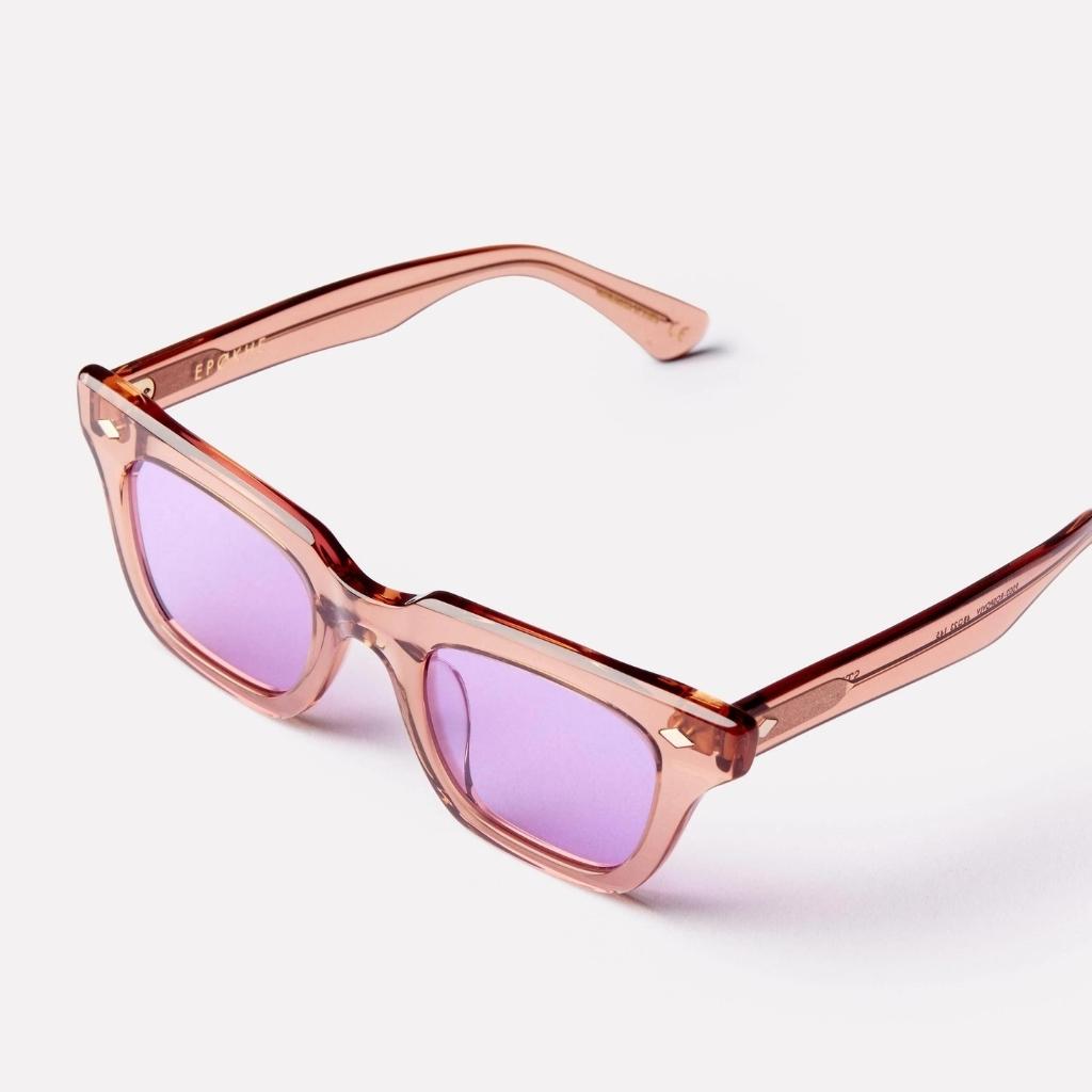 Epøkhe Stereo Sunglasses - Rosewater Polished / Velvet